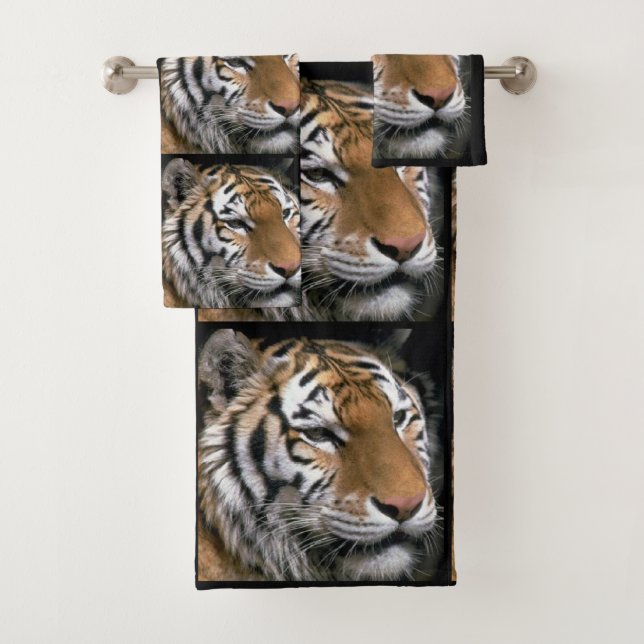 Conjunto De Toalhas Tiger Lovers (Insitu)