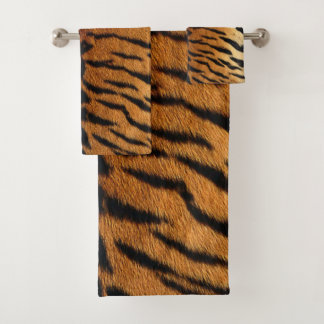 Conjunto De Toalhas Tiger Skin Impressão