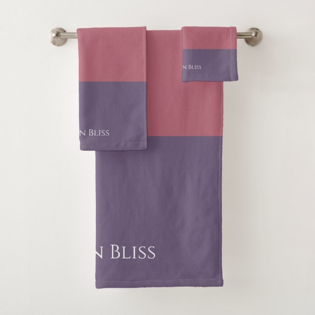Conjunto De Toalhas Tiras de Coloração de Queda- (Insitu)
