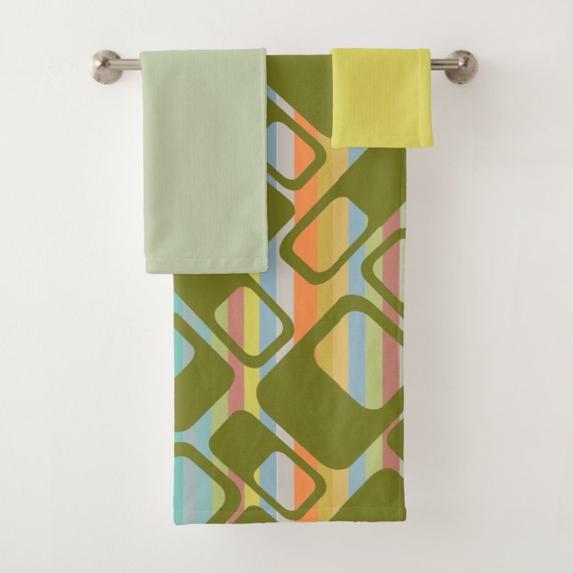 Conjunto De Toalhas Tiras MCM (Insitu)