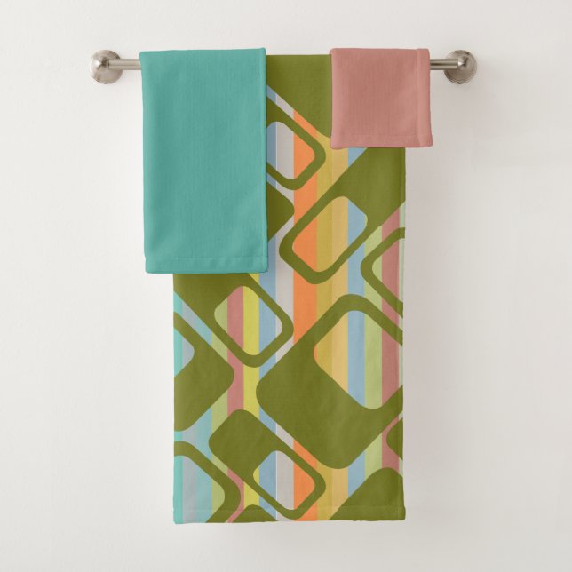 Conjunto De Toalhas Tiras MCM (Insitu)