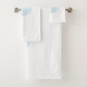 Conjunto De Toalhas Toalha: Cisnes