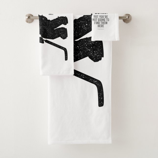 Conjunto De Toalhas Todos precisam de metas (hóquei) (Insitu)