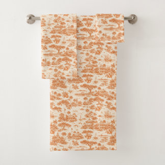 Conjunto De Toalhas Toile da Geórgia Costeira