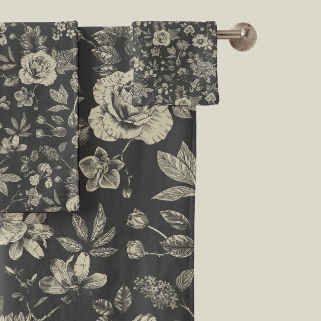 Conjunto De Toalhas Toile de Elegance Garden (Criador carregado)