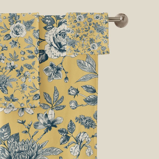 Conjunto De Toalhas Toile de Elegance Garden (Criador carregado)