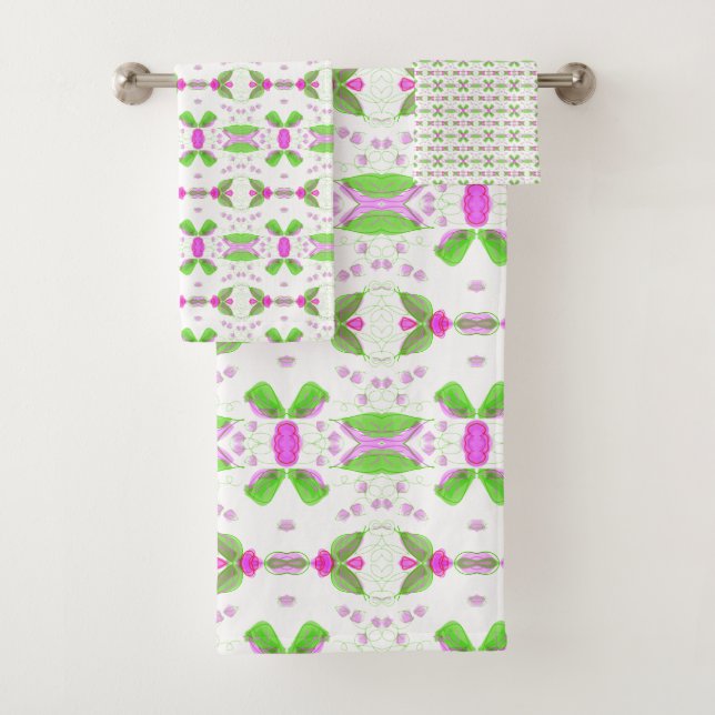 Conjunto De Toalhas Toque branco com pinças quentes (Insitu)