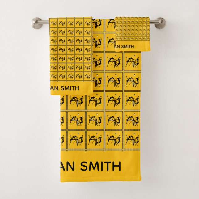 Conjunto De Toalhas Toque de dança à luz da lua incrível e divertida (Insitu)