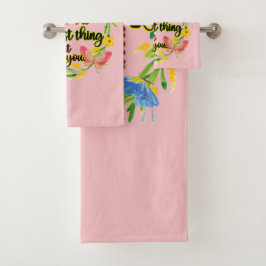 Conjunto De Toalhas Torne Seu Coração A Coisa Mais Bonita Sobre Você