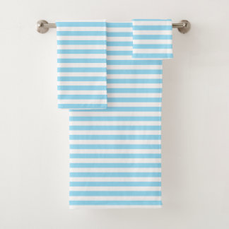 Conjunto De Toalhas Torre de banho Clearwater Stripe Cápsula azul