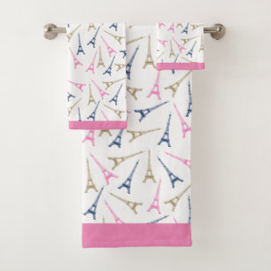 Conjunto De Toalhas Torre Eiffel de Paris