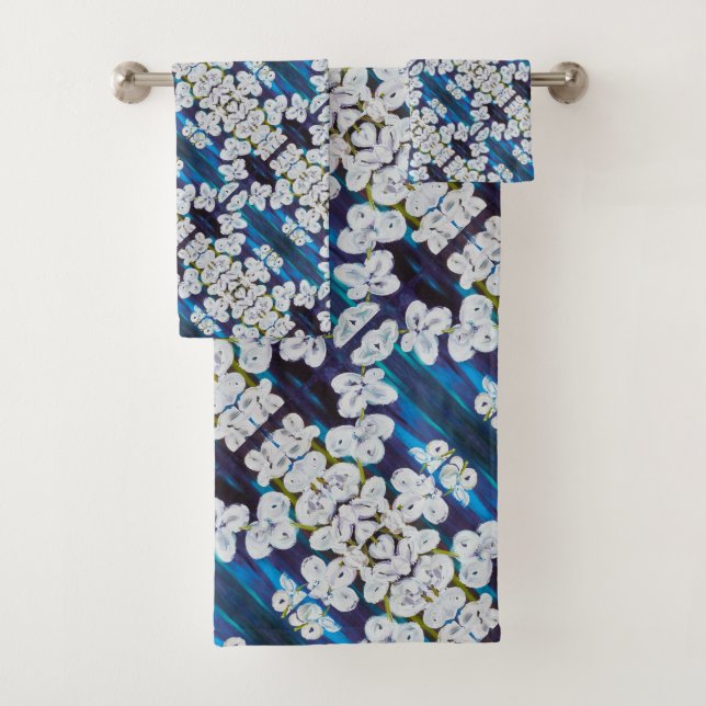 Conjunto De Toalhas Torres Pinstripes Orchid (Insitu)