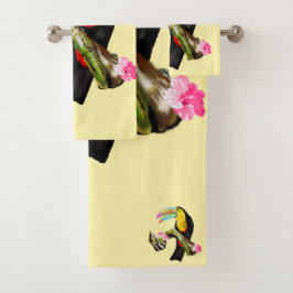 Conjunto De Toalhas Toucan Bath Towers Toco Your Colour