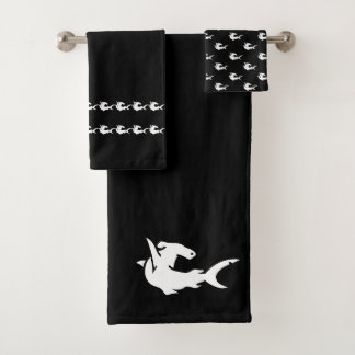 Conjunto De Toalhas toureiro preto e branco