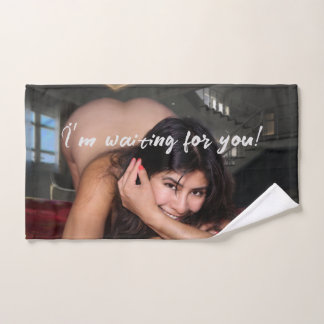 Conjunto De Toalhas Towel / I’m waiting for you 