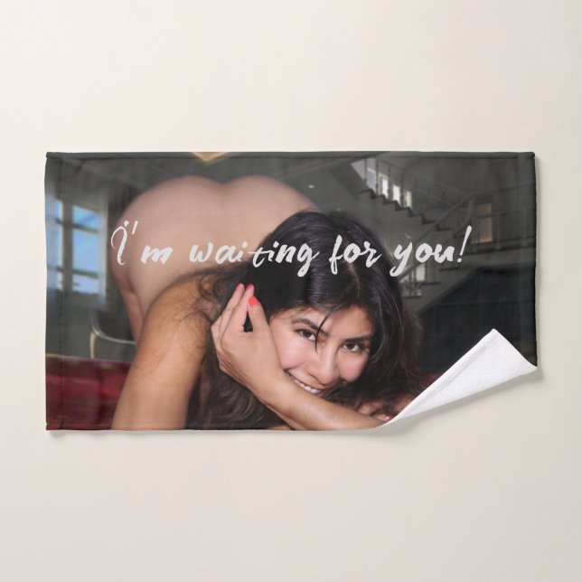 Conjunto De Toalhas Towel / I’m waiting for you  (Toalha de mão)