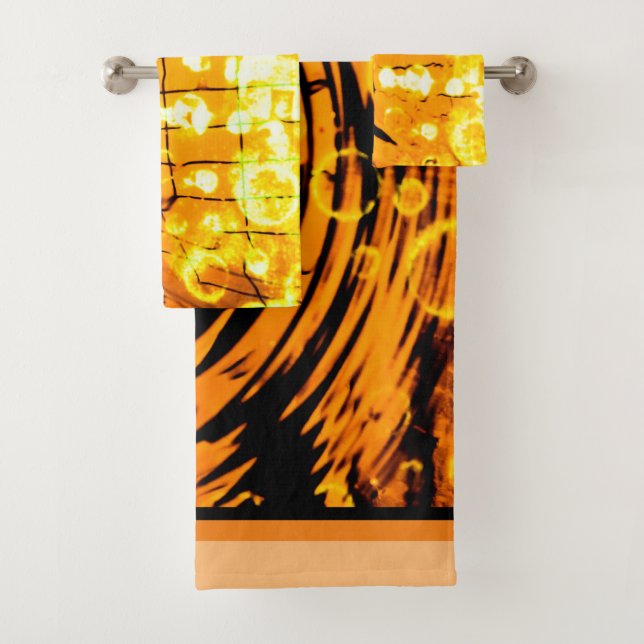 Conjunto De Toalhas TOWEL SET, tons quentes (Insitu)