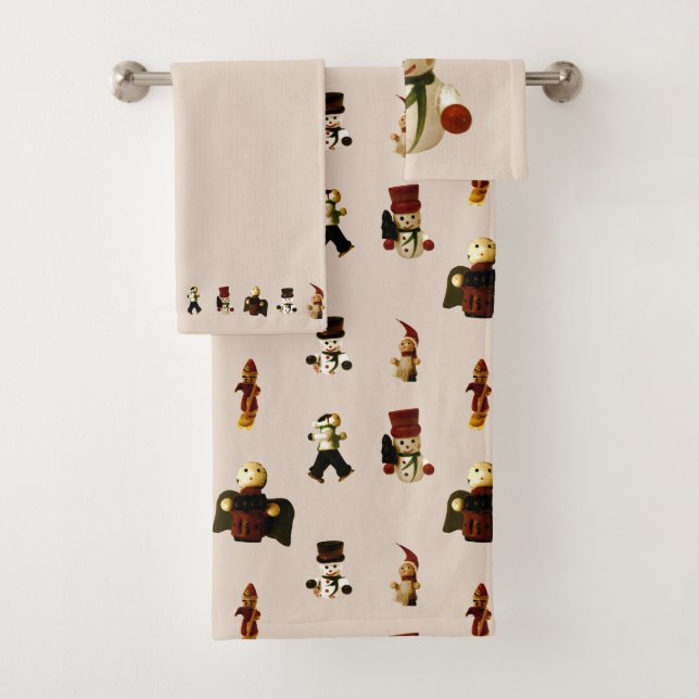 Conjunto De Toalhas Toyland Holiday Towels (Insitu)