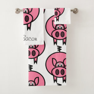 Conjunto De Toalhas Traga em casa o bacon