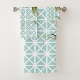 Conjunto De Toalhas Trava Tropical MCM