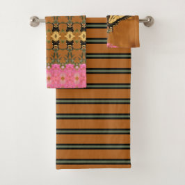 Conjunto De Toalhas Três Padrões diferentes