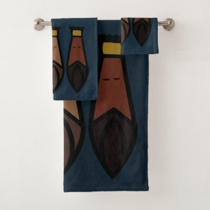 Conjunto De Toalhas Três Sábios. Los Tres Reyes Magos
