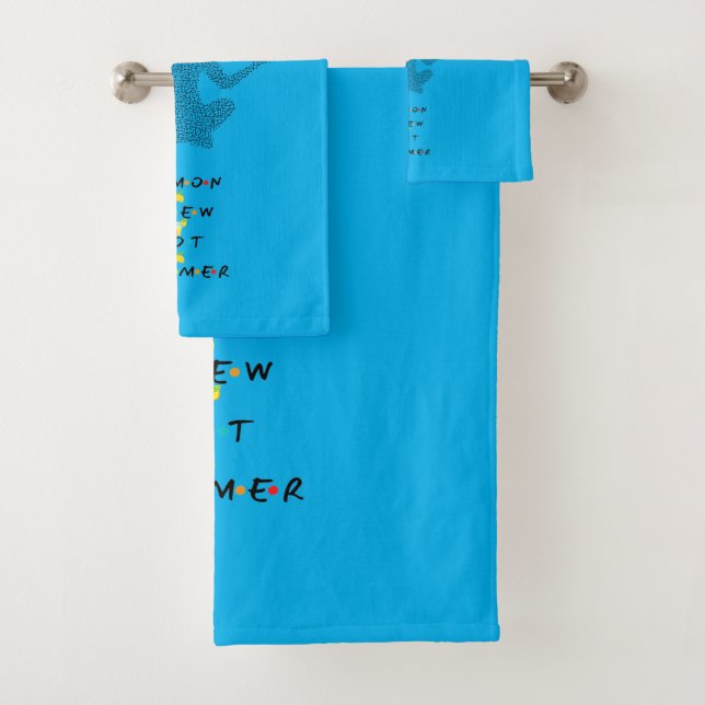 Conjunto De Toalhas Tripulação de limão quente verão (Insitu)