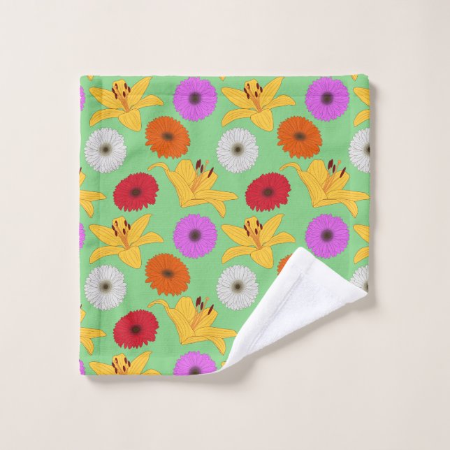 Conjunto De Toalhas Tropical Blossom (Pano de lavar)