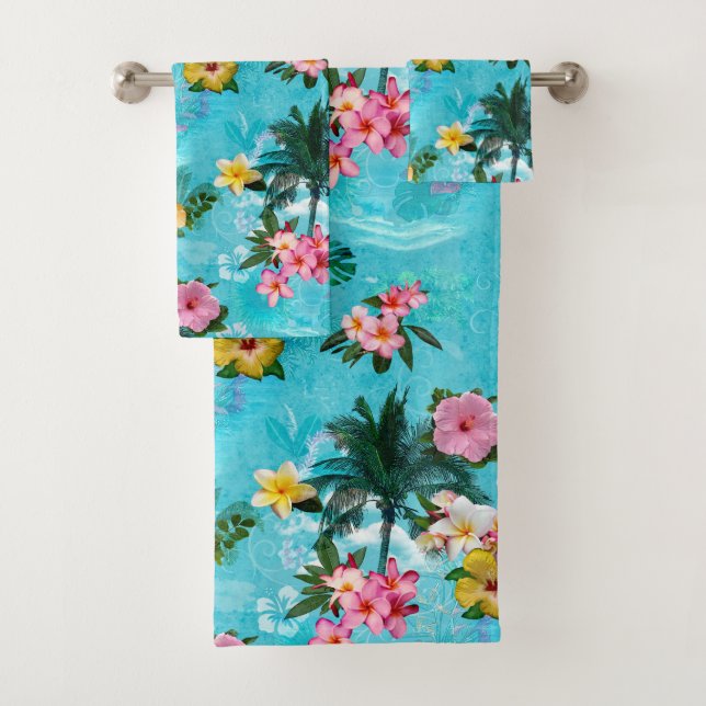 Conjunto De Toalhas Tropix macio (Insitu)