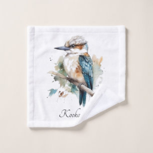 Conjunto De Toalhas True Blue Kookaburra, personalizado