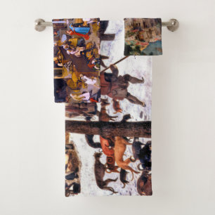 Conjunto De Toalhas Tudo é Pieter Bruegel, o Velho