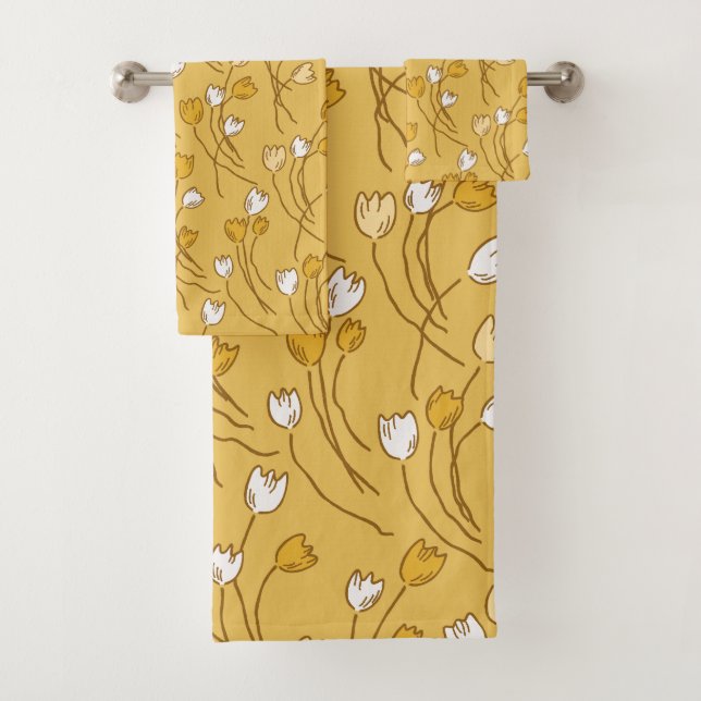 Conjunto De Toalhas Tulip Garden (Insitu)