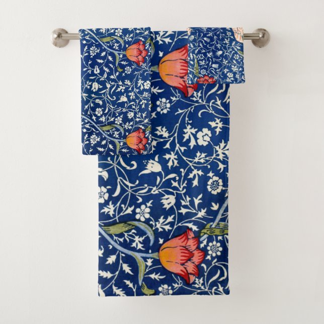 Conjunto De Toalhas Tulip, William Morris (Insitu)