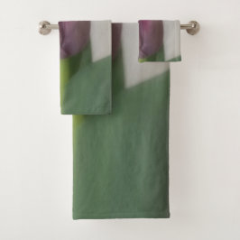 Conjunto De Toalhas Tulipa de Comprimento Suave