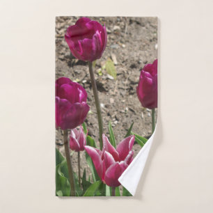 Conjunto De Toalhas Tulipas