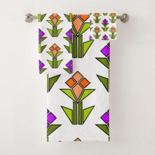 Conjunto De Toalhas Tulipas