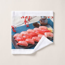 Conjunto De Toalhas Tuna Symphony - Sushi Art Towel