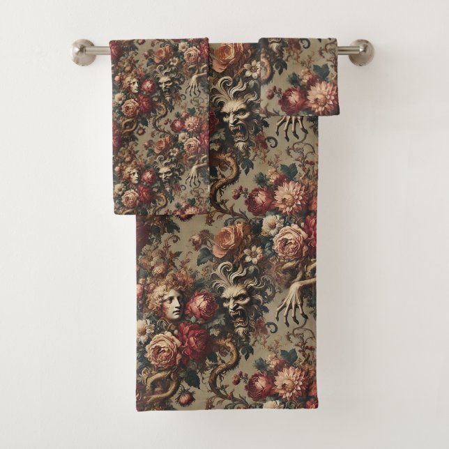 Conjunto De Toalhas Um Fardo Caucionário - Vitoriano Gótico (Insitu)