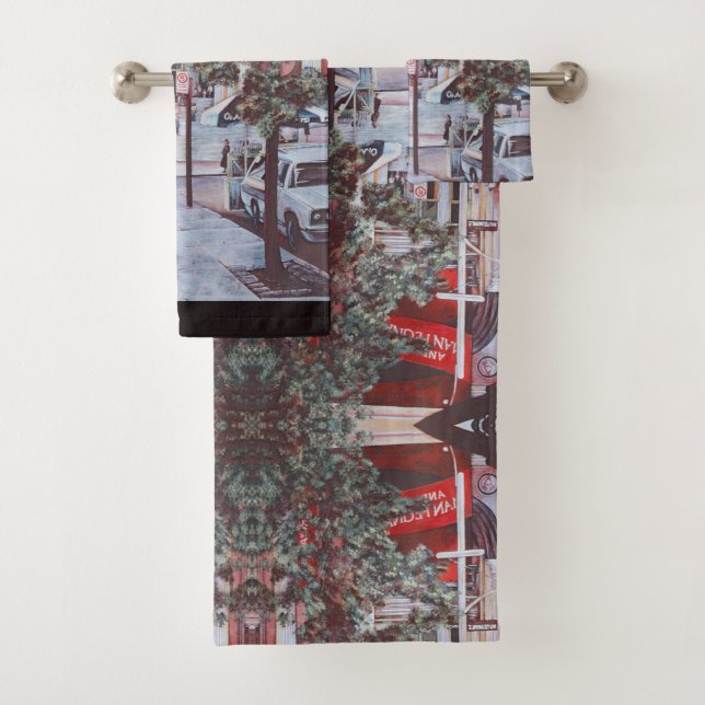 Conjunto De Toalhas Um momento conhecido (Insitu)