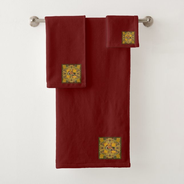 Conjunto De Toalhas Um Partucho Num Natal De Pera (Insitu)