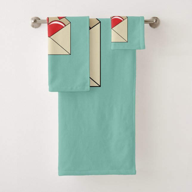 Conjunto De Toalhas Uma Carta de Amor (Insitu)