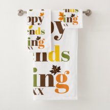 Uma tipografia colorida. Feliz outono de amizade