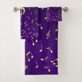 Conjunto De Toalhas único, lindo, colorido, padrão pintado um gre