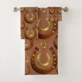 Conjunto De Toalhas único, lindo, colorido, padrão pintado um gre