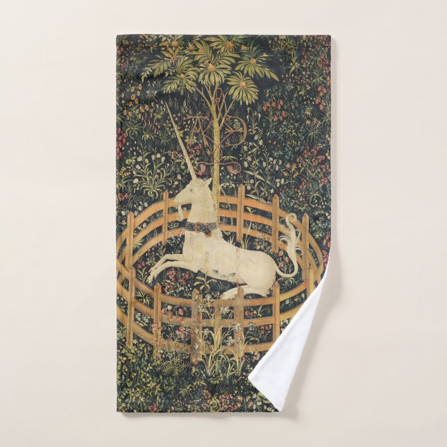 Conjunto De Toalhas Unicorn Tapestries Tapeçaria Clássica (Toalha de mão)