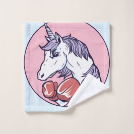 Conjunto De Toalhas Unicórnio de Boxing