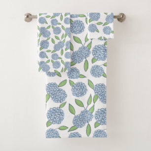 Conjunto De Toalhas Universidade de Hydrangea Preppy Feliz ou Aquecime