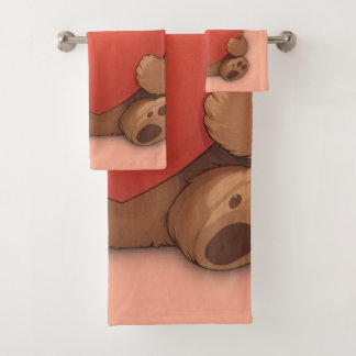 Conjunto De Toalhas Urso-de-abóbora