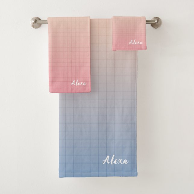 Conjunto De Toalhas Vaporwave Personalizado (Insitu)