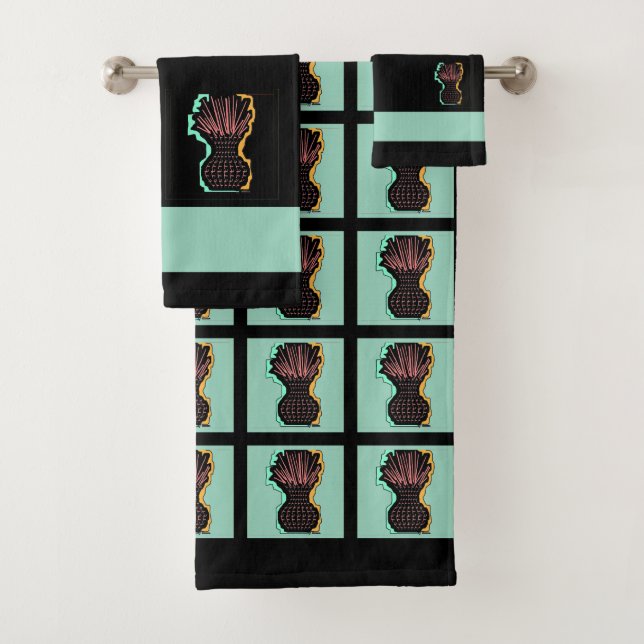 Conjunto De Toalhas Vasos  (Insitu)